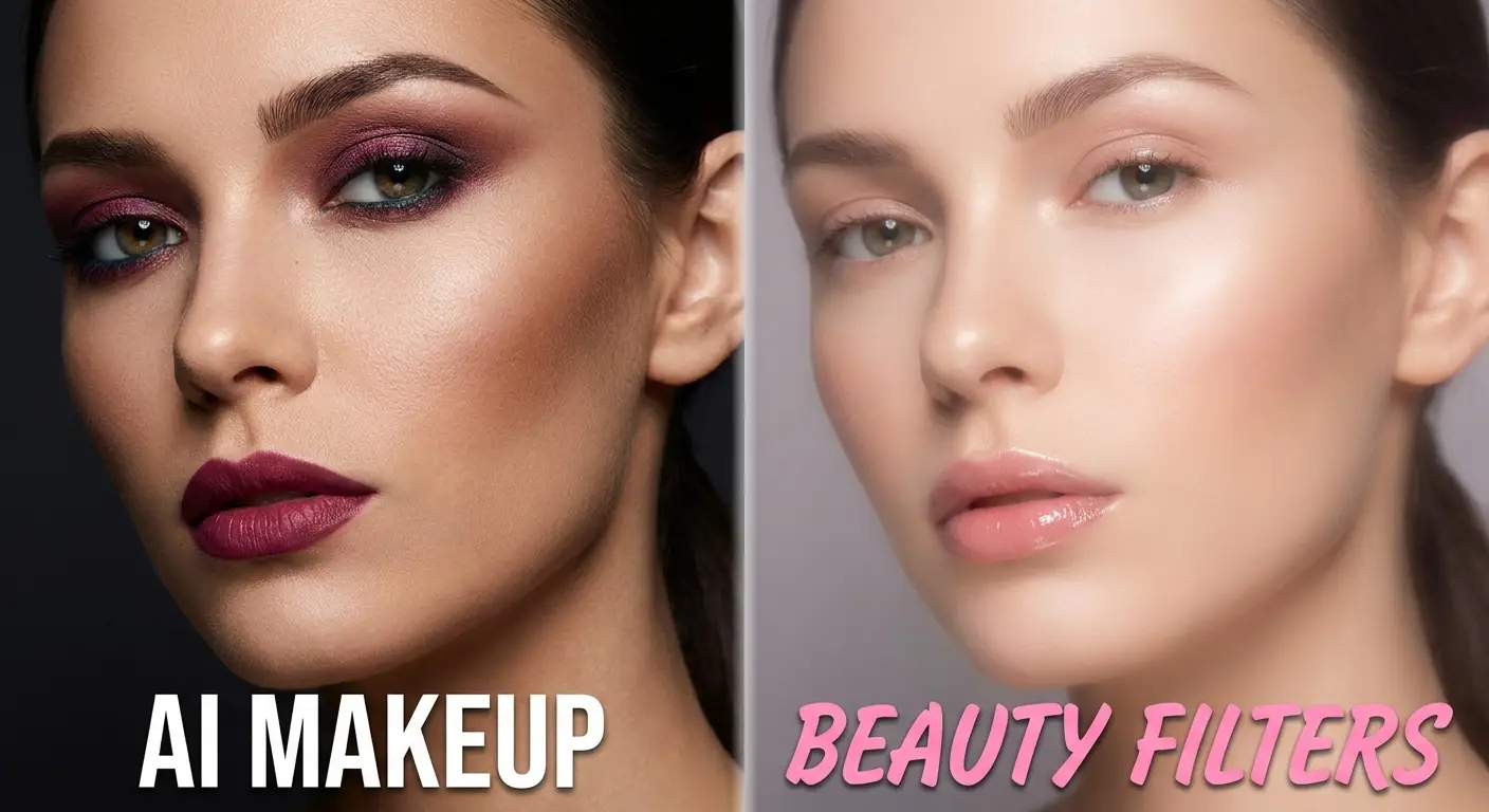 AI Makeup vs Beauty Filters: Which One Looks More Natural?