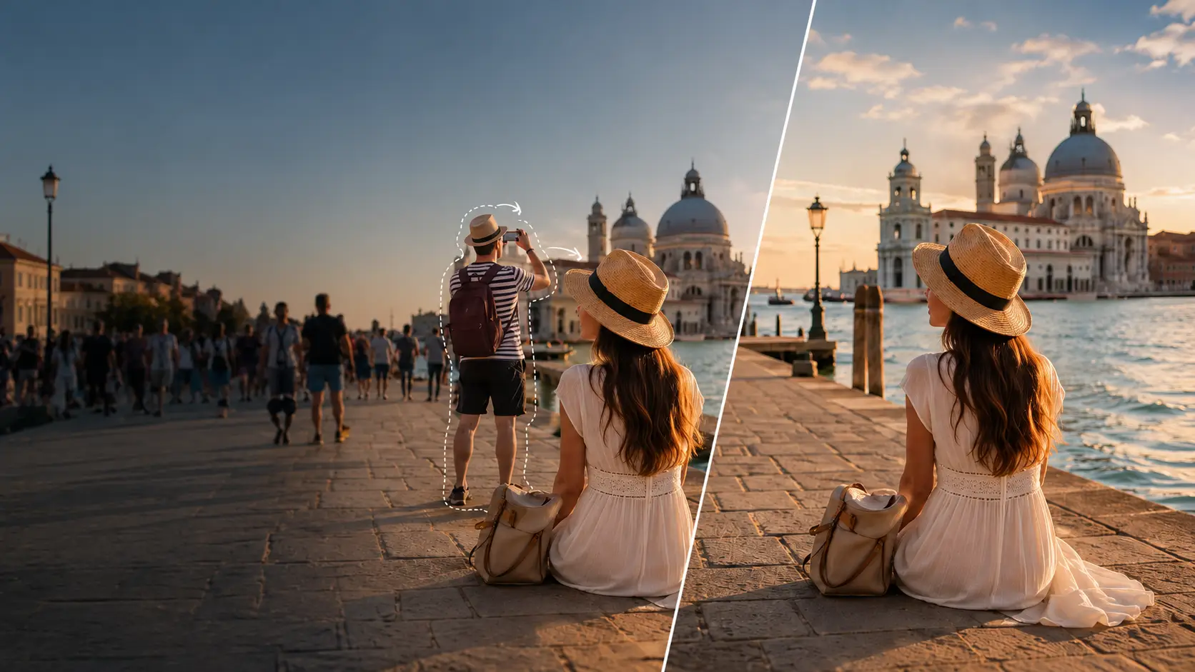 How to Remove People from Photos Without Photoshop