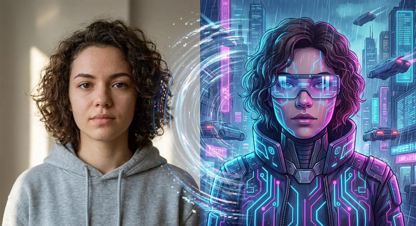How to Turn a Selfie into Stunning AI Digital Art